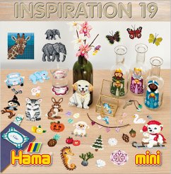 Hama 399-19 - Inspiration-Heft 19, Vorlagen-Heft und Bastelideen für Mini-Bügelperlen