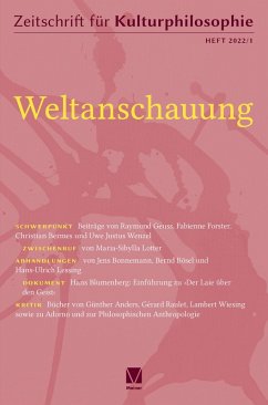 Weltanschauung (eBook, PDF)