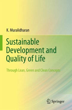 Sustainable Development and Quality of Life - Muralidharan, K.