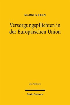 Versorgungspflichten in der Europäischen Union - Kern, Markus