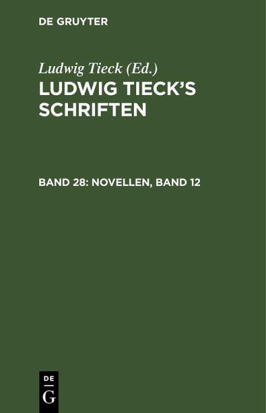 Novellen, Band 12 Novellen, Band 12