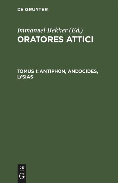 Antiphon, Andocides, Lysias