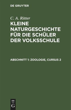 Zoologie, Cursus 2 - Ritter, G. A.