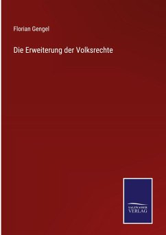 Cover Die Erweiterung der Volksrechte