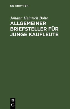 Allgemeiner Briefsteller für junge Kaufleute Cover Allgemeiner Briefsteller für junge Kaufleute