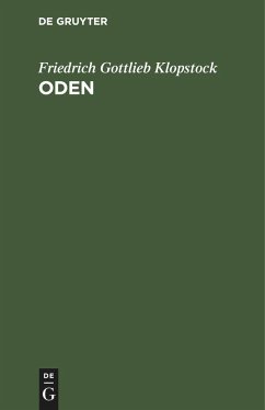 Oden - Klopstock, Friedrich Gottlieb