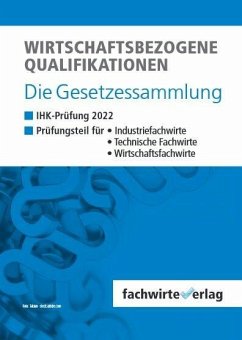Cover Wirtschaftsbezogene Qualifikationen - Die Gesetzessammlung (eBook, PDF)