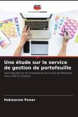 Une étude sur le service de gestion de portefeuille