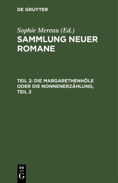 Cover Die Margarethenhöle oder die Nonnenerzählung, Teil 2