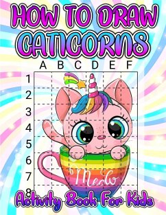 How To Draw Caticorns Activity Book For Kids - Books, Art