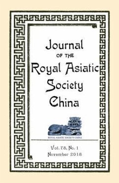 Cover Journal of the Royal Asia Society 2018 Edition (eBook, ePUB)
