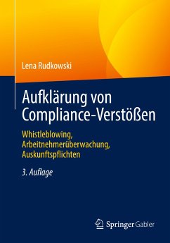 Aufklärung von Compliance-Verstößen - Rudkowski, Lena