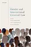 Gender and International Criminal Law (eBook, ePUB)