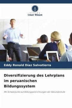 Diversifizierung des Lehrplans im peruanischen Bildungssystem - Diaz Salvatierra, Eddy Ronald