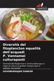 Diversità del fitoplancton equalità dell'acquadi P. Vannamei culturaponti