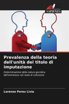 Prevalenza della teoria dell'unità del titolo di imputazione - Perez Livia, Lorenzo