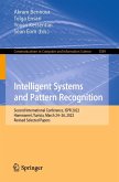 Intelligent Systems and Pattern Recognition (eBook, PDF)
