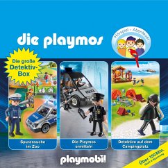 Die große Detektiv-Box - Das Original Playmobil Hörspiel, Folgen 46, 66, 73 (MP3-Download) - Bredel, David; Fickel, Florian