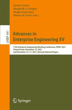 Advances in Enterprise Engineering XV
