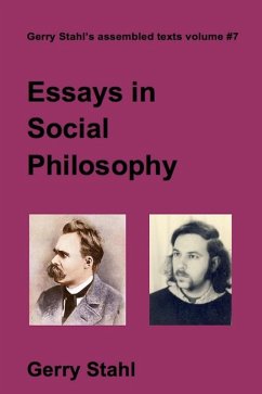 Essays In Social Philosophy (eBook, ePUB) - Stahl, Gerry