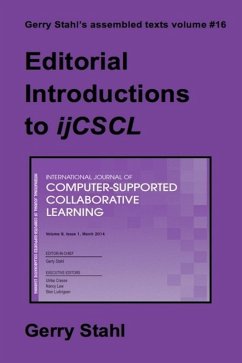 Introductions To ijCSCL (eBook, ePUB) - Stahl, Gerry