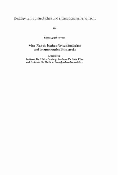 Internationales Versicherungsvertragsrecht (eBook, PDF)