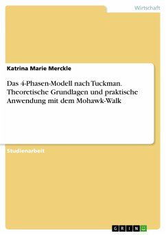 Das 4-Phasen-Modell nach Tuckman. Theoretische Grundlagen und praktische Anwendung mit dem Mohawk-Walk (eBook, PDF)