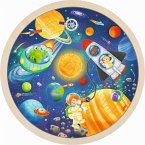 Goki 57365 - Einlegepuzzle Weltall