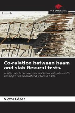 Co-relation between beam and slab flexural tests. - López, Víctor