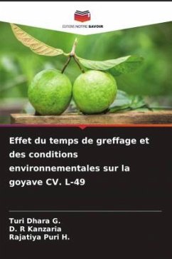 Effet du temps de greffage et des conditions environnementales sur la goyave CV. L-49 - G., Turi Dhara;Kanzaria, D. R;Puri H., Rajatiya