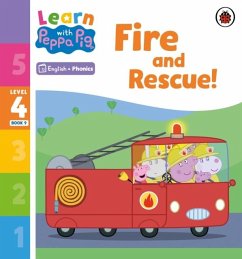 Learn with Peppa Phonics Level 4 Book 9 - Fire and Rescue! (Phonics Reader) - Peppa Pig