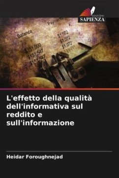 Cover L'effetto della qualità dell'informativa sul reddito e sull'informazione