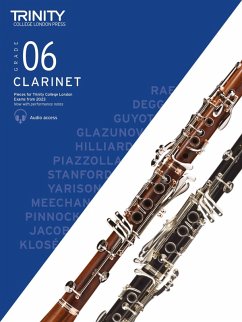 Cover Trinity College London Clarinet Exam Pieces from 2023: Grade 6