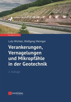 Verankerungen, Vernagelungen und Mikropfähle in der Geotechnik (eBook, PDF) - Wichter, Lutz; Meiniger, Wolfgang