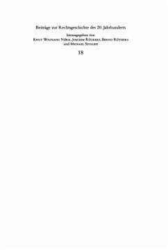 Cover Die Verwaltungsgerichtsbarkeit in Thüringen 1945-1952 (eBook, PDF)