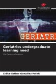 Geriatrics undergraduate learning need