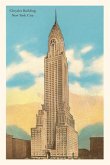 Vintage Journal Chrysler Building, New York City