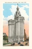 Vintage Journal Municipal Building, New York City