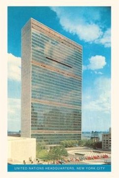 Vintage Journal United Nations Building, New York City
