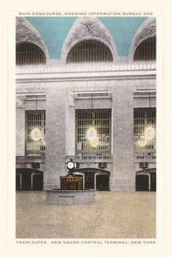 Vintage Journal Main Concourse, Grand Central Station, New York City