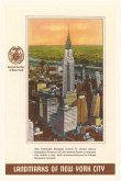 Vintage Journal Landmarks of New York City, Chrysler Building