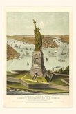 Vintage Journal Liberty Enlightening the World, New York Harbor