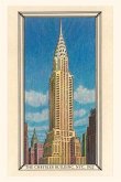 Vintage Journal Chrysler Building, 1932, New York City