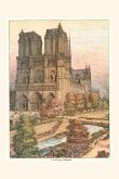 Vintage Journal Notre Dame Cathedral