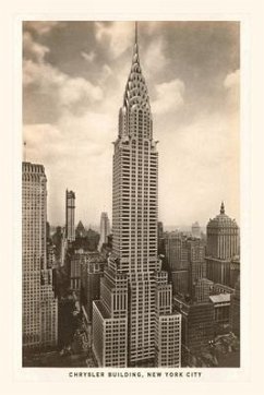 Vintage Journal Chrysler Building, New York City