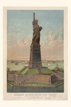Vintage Journal Liberty Enlightening the World, New York Harbor