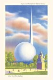 Vintage Journal Trylon and Perisphere, New York World's Fair, 1939