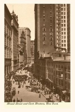 Vintage Journal Broad Street Curb Brokers, New York City