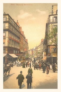 Vintage Journal Parisian Street Scene