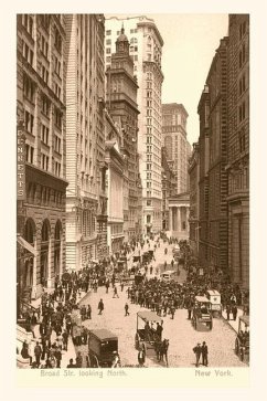 Vintage Journal Vintage View of Broad Street, New York City